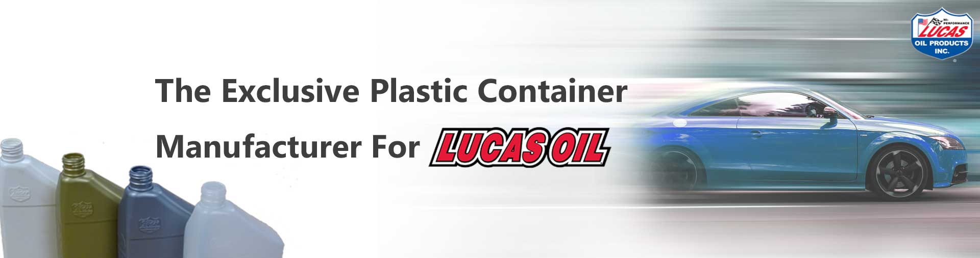 The Exclusive Plastic Container  Manufacturer For Lucas Oil